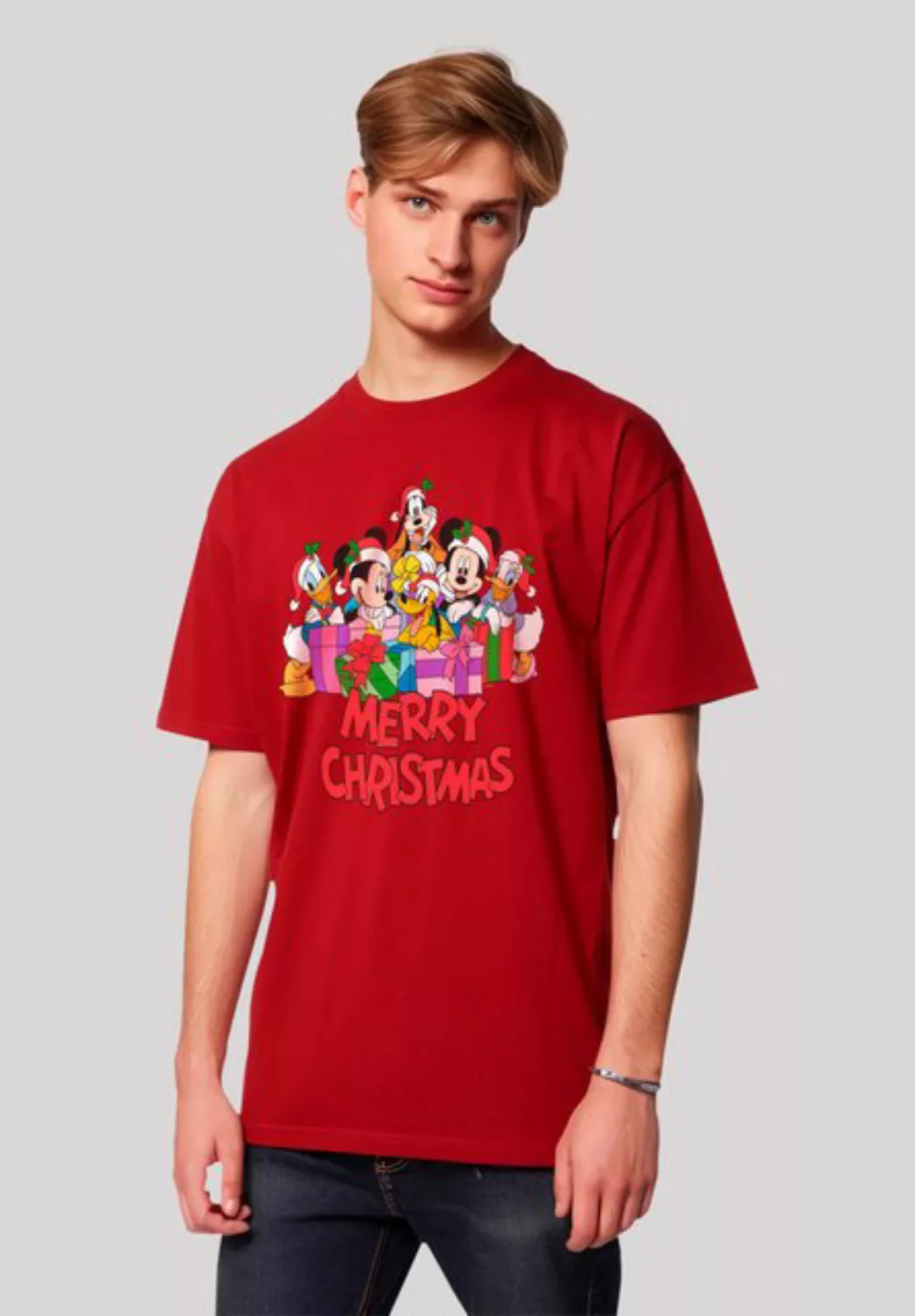 F4NT4STIC T-Shirt Disney Micky Maus And Friends Christmas Premium Qualität günstig online kaufen