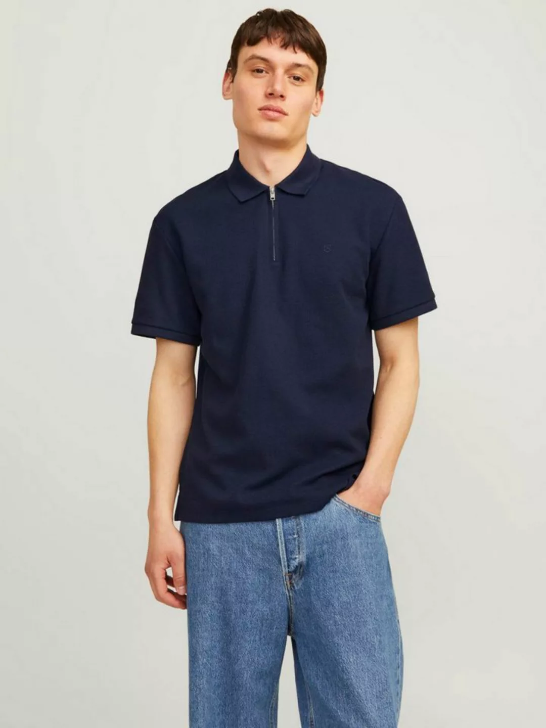 Jack & Jones Poloshirt JPRCCJOHNNY HALF ZIP SS POLO SN günstig online kaufen