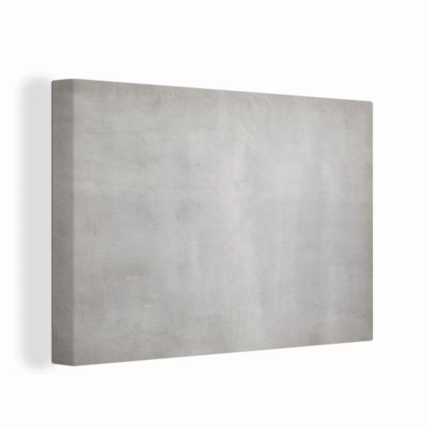 OneMillionCanvasses® Leinwandbild Beton - Grau - günstig online kaufen