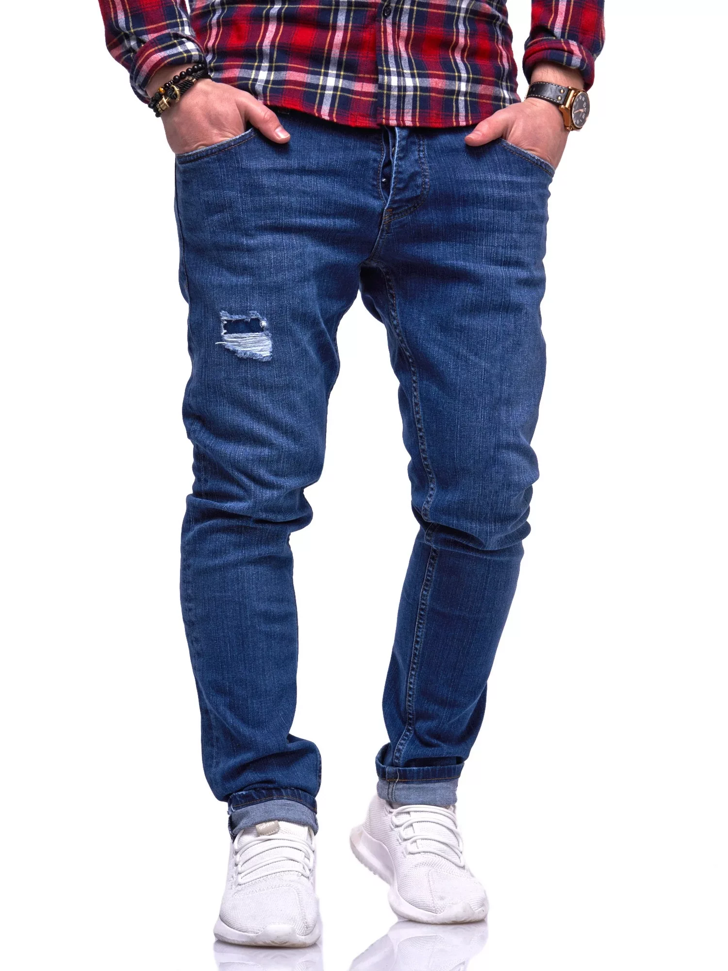 behype Slim-fit-Jeans, im angesagten Slim-Fit-Schnitt günstig online kaufen
