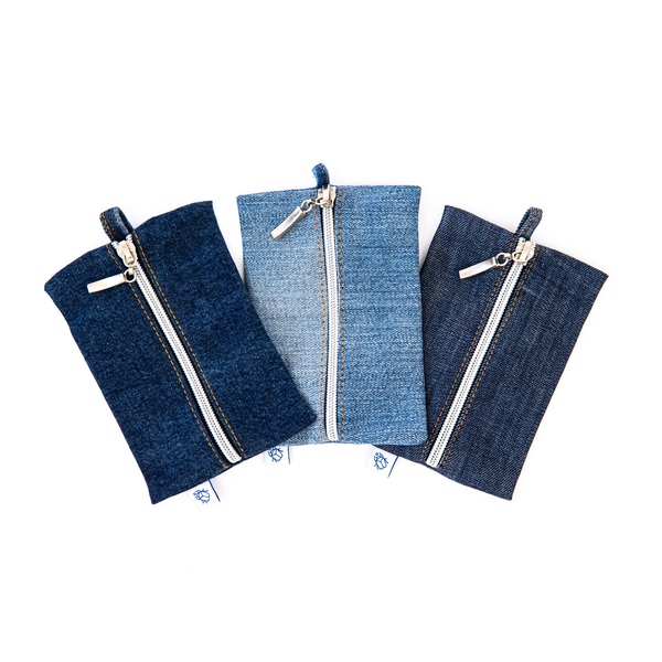 Skarabea - Schlüsseletui - Jeans Upcycling günstig online kaufen