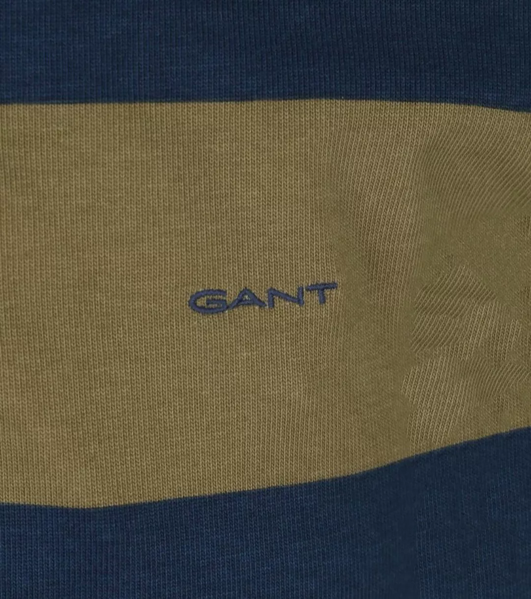 Gant Langarmshirt 2005132 Herren Gant Langarmshirt Heavy Rugger mit Blockst günstig online kaufen