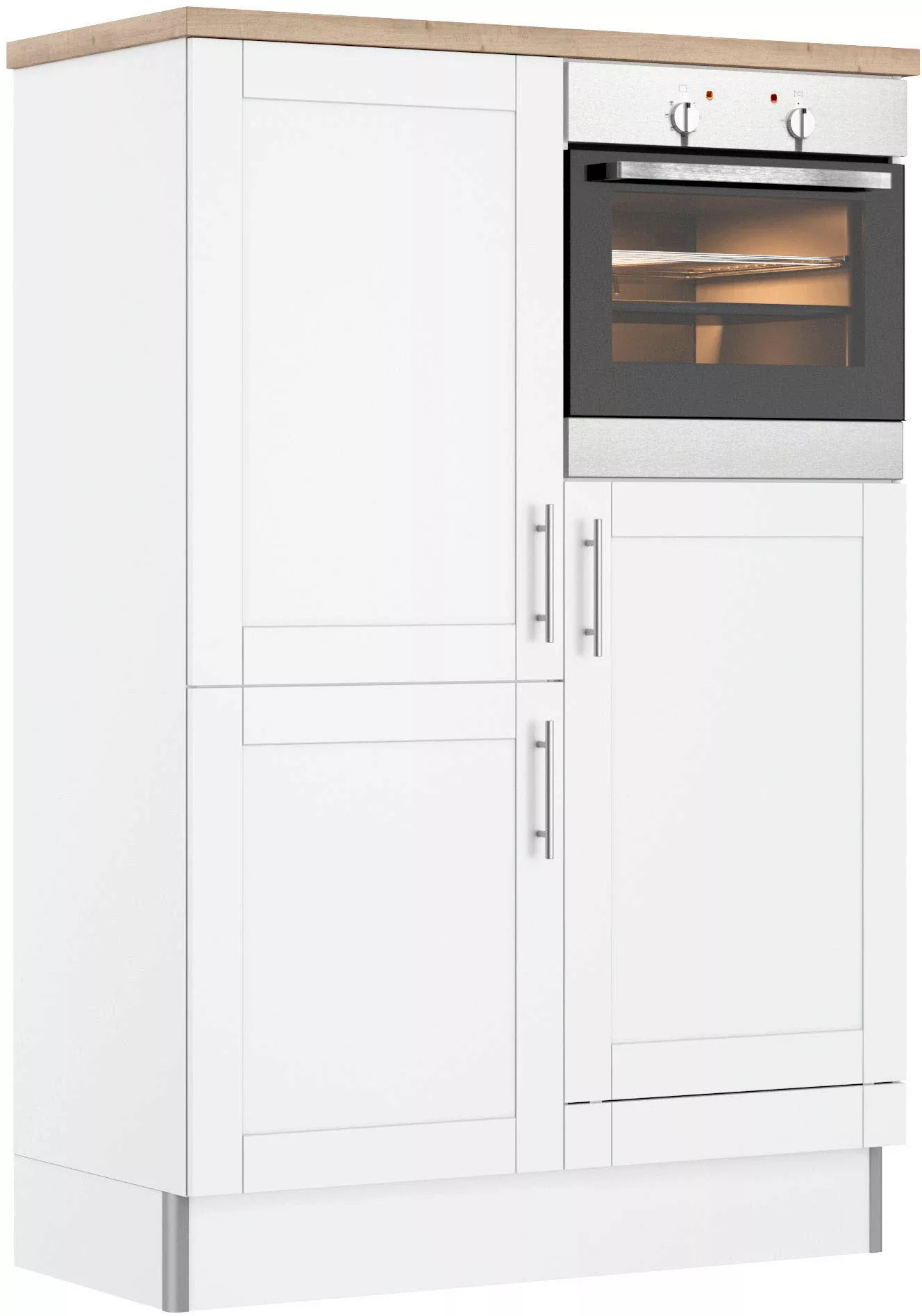 OPTIFIT Küche "Ahus", Breite 120 cm,wahlweise mit E-Geräten,Soft-Close-Funk günstig online kaufen