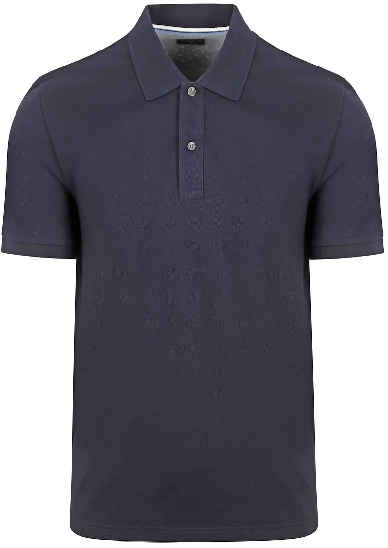 OLYMP Poloshirt Piqué Navy - Größe L günstig online kaufen