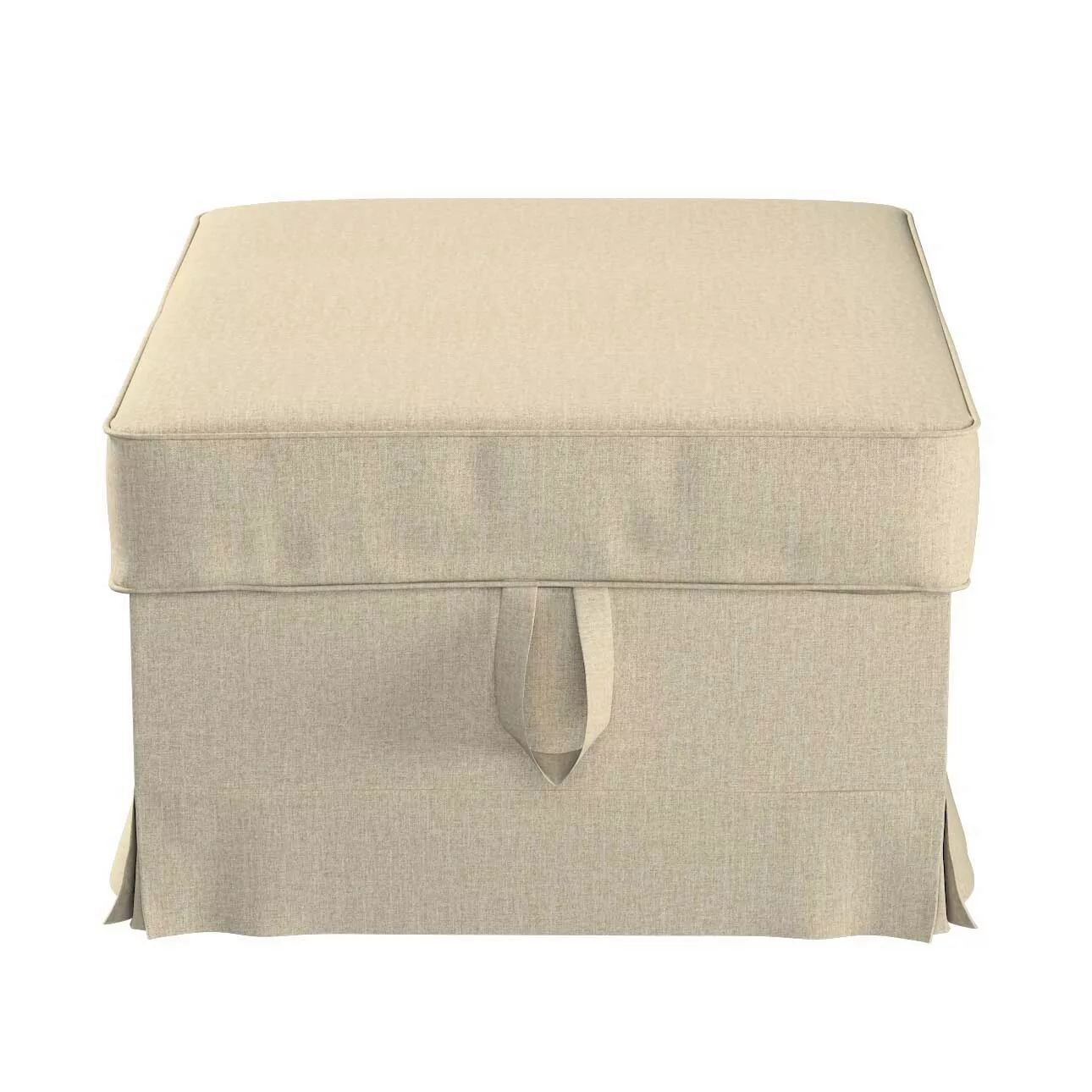 Bezug für Ektorp Bromma Hocker, beige- grau, Husse, Ektorp Bromma, City (70 günstig online kaufen