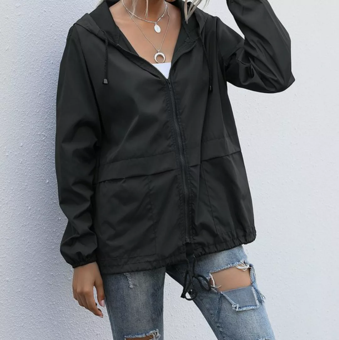 AFAZ New Trading UG Kurzmantel Damen Kurze Jacke Wasserdicht Übergangsjacke günstig online kaufen