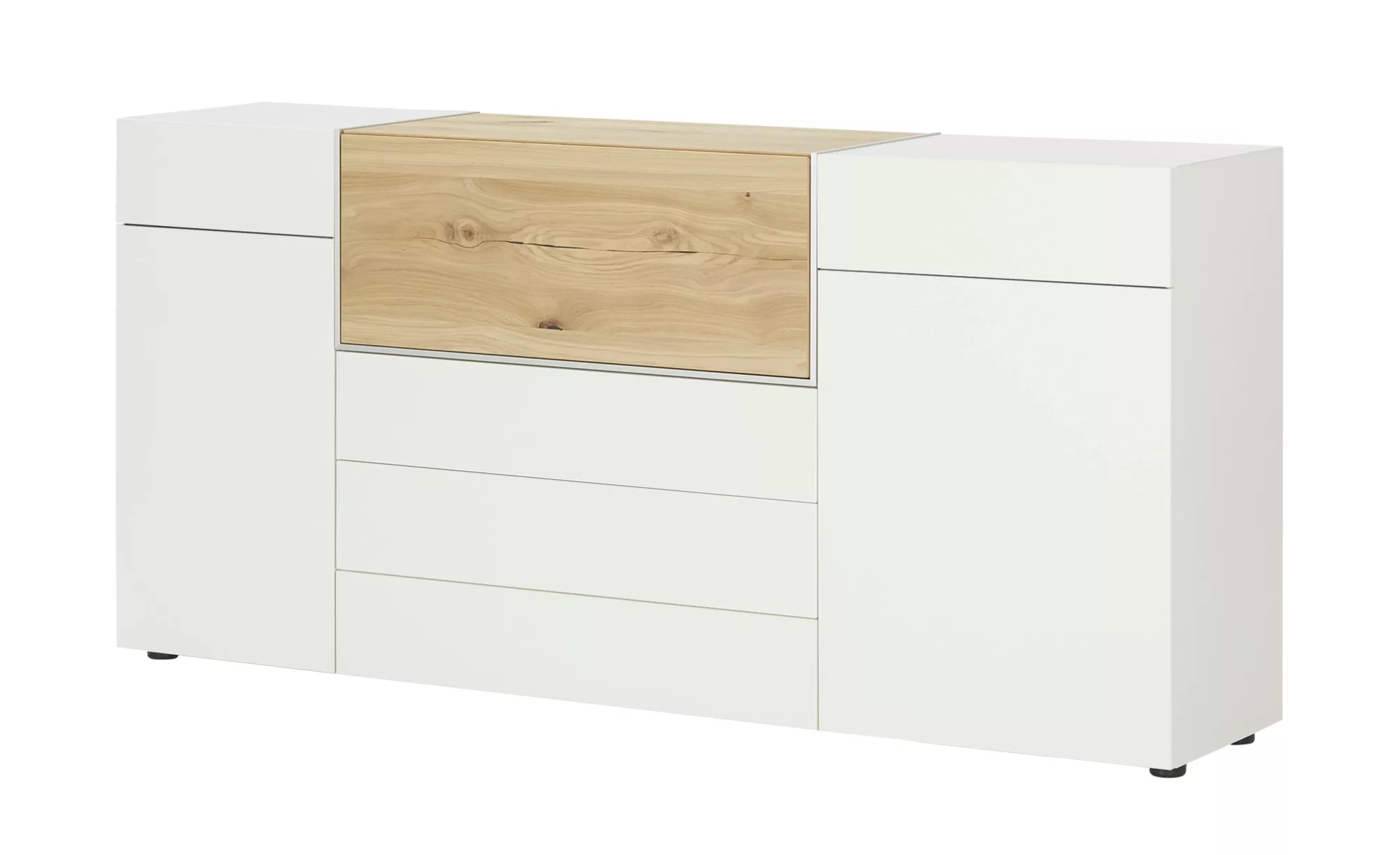 Wohnwert Sideboard  Media Design ¦ weiß ¦ Maße (cm): B: 195 H: 92 T: 42 Kom günstig online kaufen