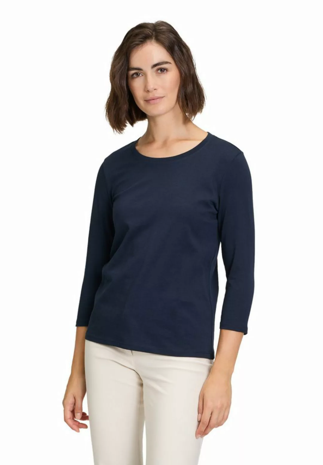 Betty Barclay 3/4-Arm-Shirt Betty Barclay Basic Shirt mit Rundhalsausschnit günstig online kaufen