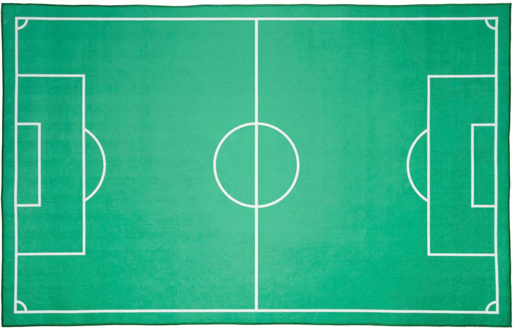 Böing Carpet Kinderteppich »Fußballfeld«, rechteckig, Spiel-Teppich, bedruc günstig online kaufen