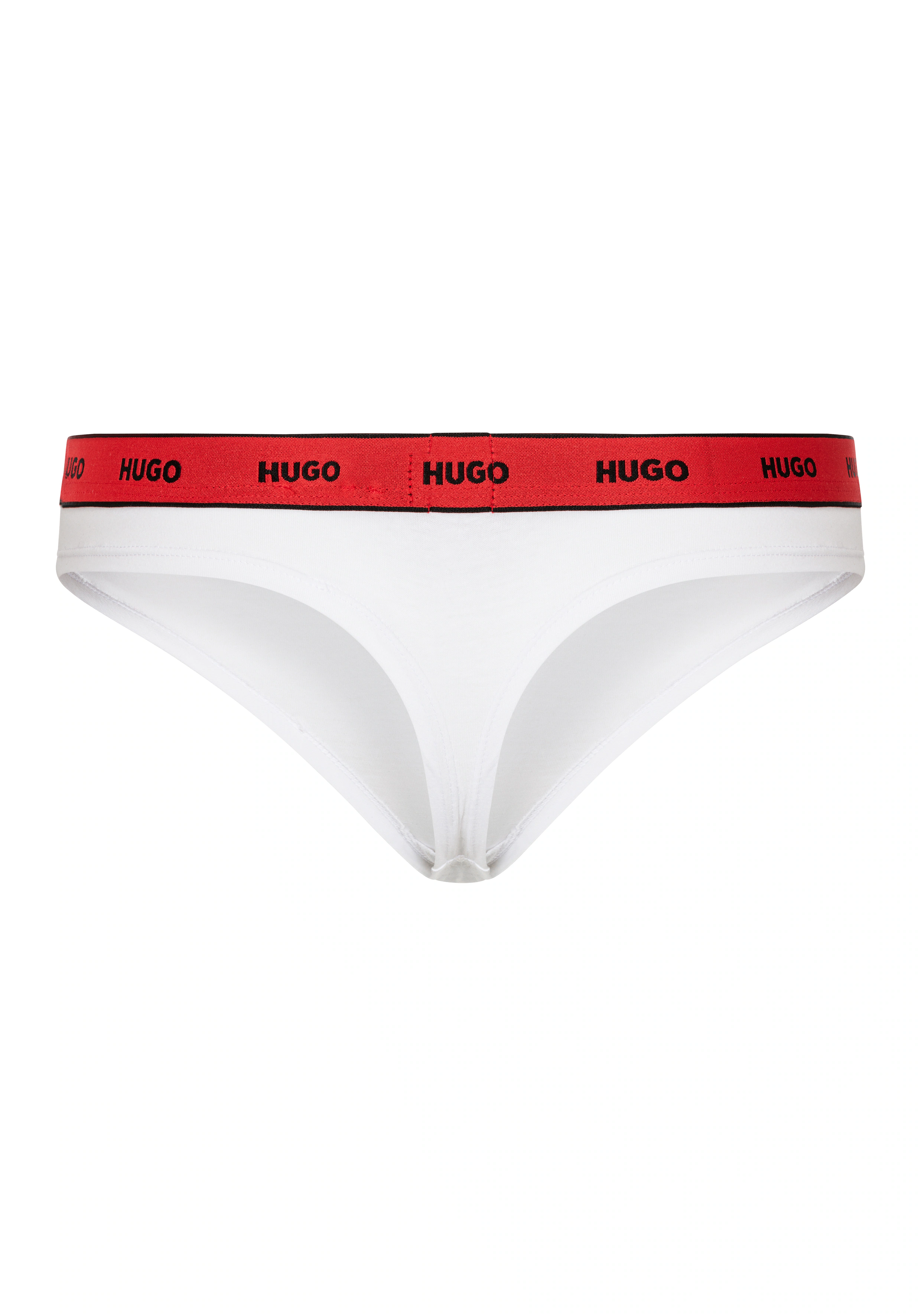 HUGO Underwear String "THONG STRIPE PYP 10", mit BOSS Schriftzug auf dem Bu günstig online kaufen