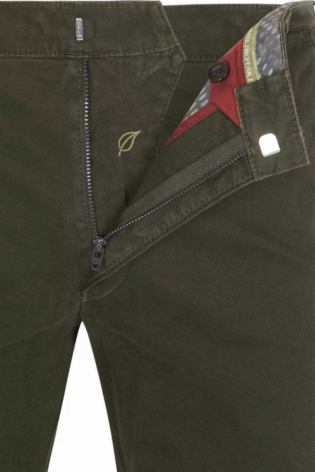 Meyer Chino Bonn Twill Olivgrün - Größe 56 günstig online kaufen