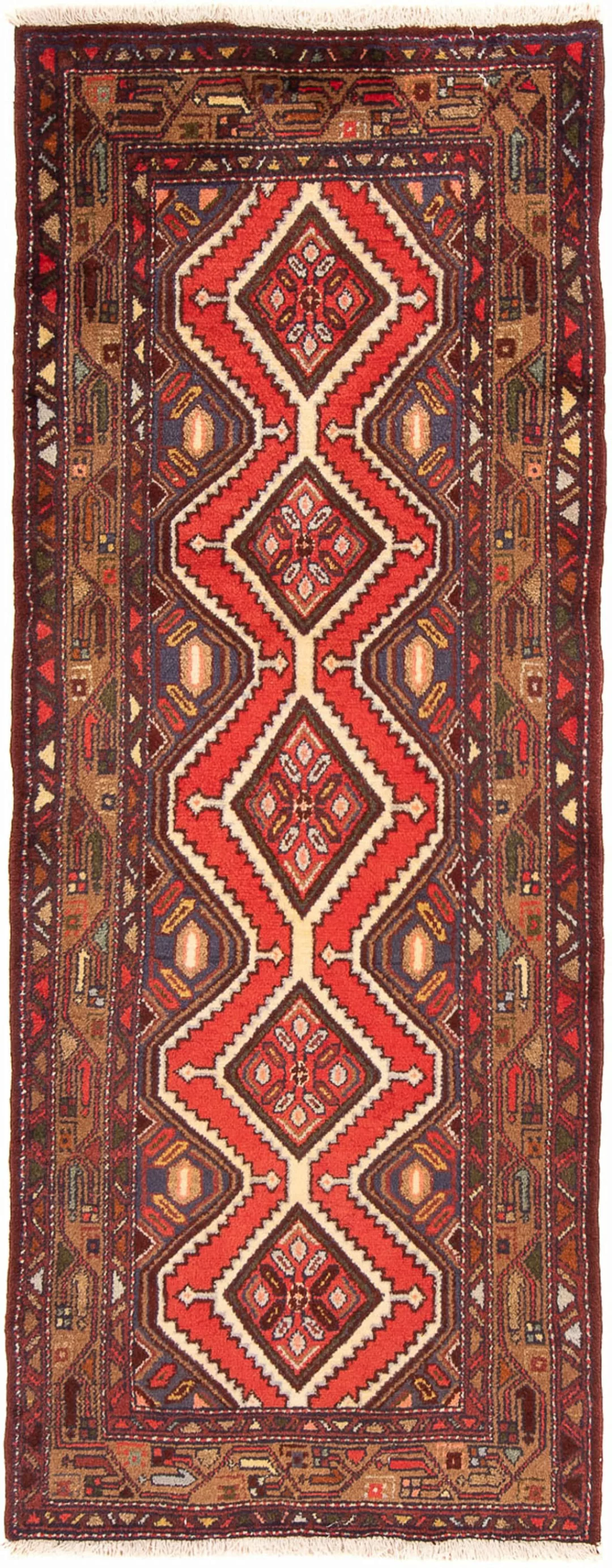 morgenland Orientteppich »Perser - Nomadic - 190 x 75 cm - rot«, rechteckig günstig online kaufen