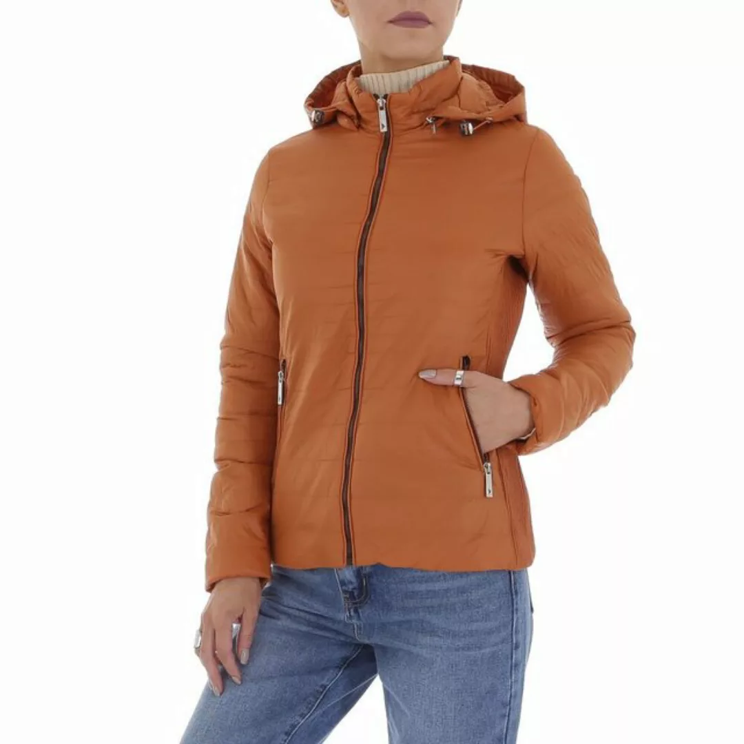 Ital-Design Steppjacke Damen Freizeit Kapuze (abnehmbar) Leicht gefüttert Ü günstig online kaufen