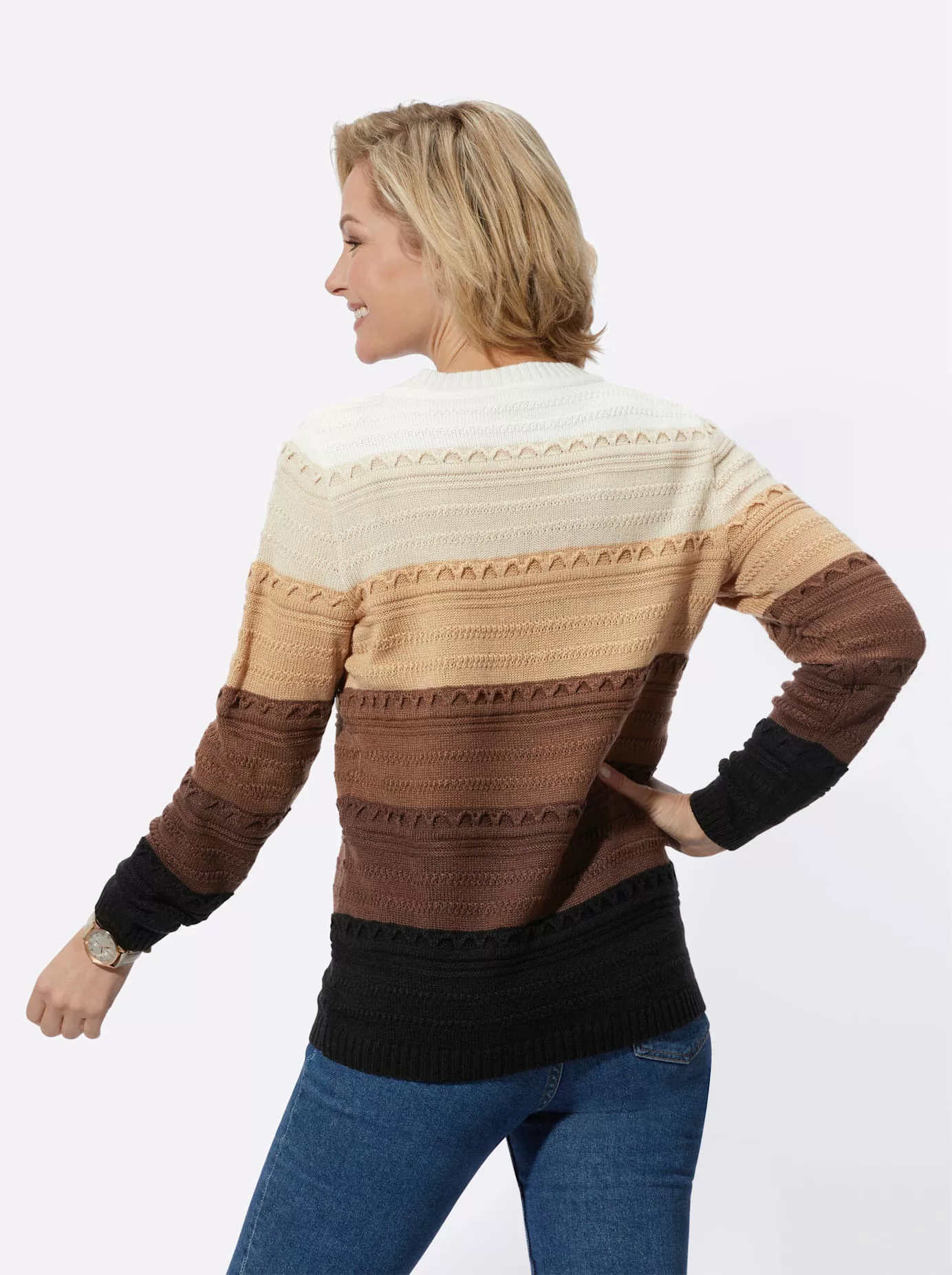 Stehkragenpullover "Pullover" günstig online kaufen