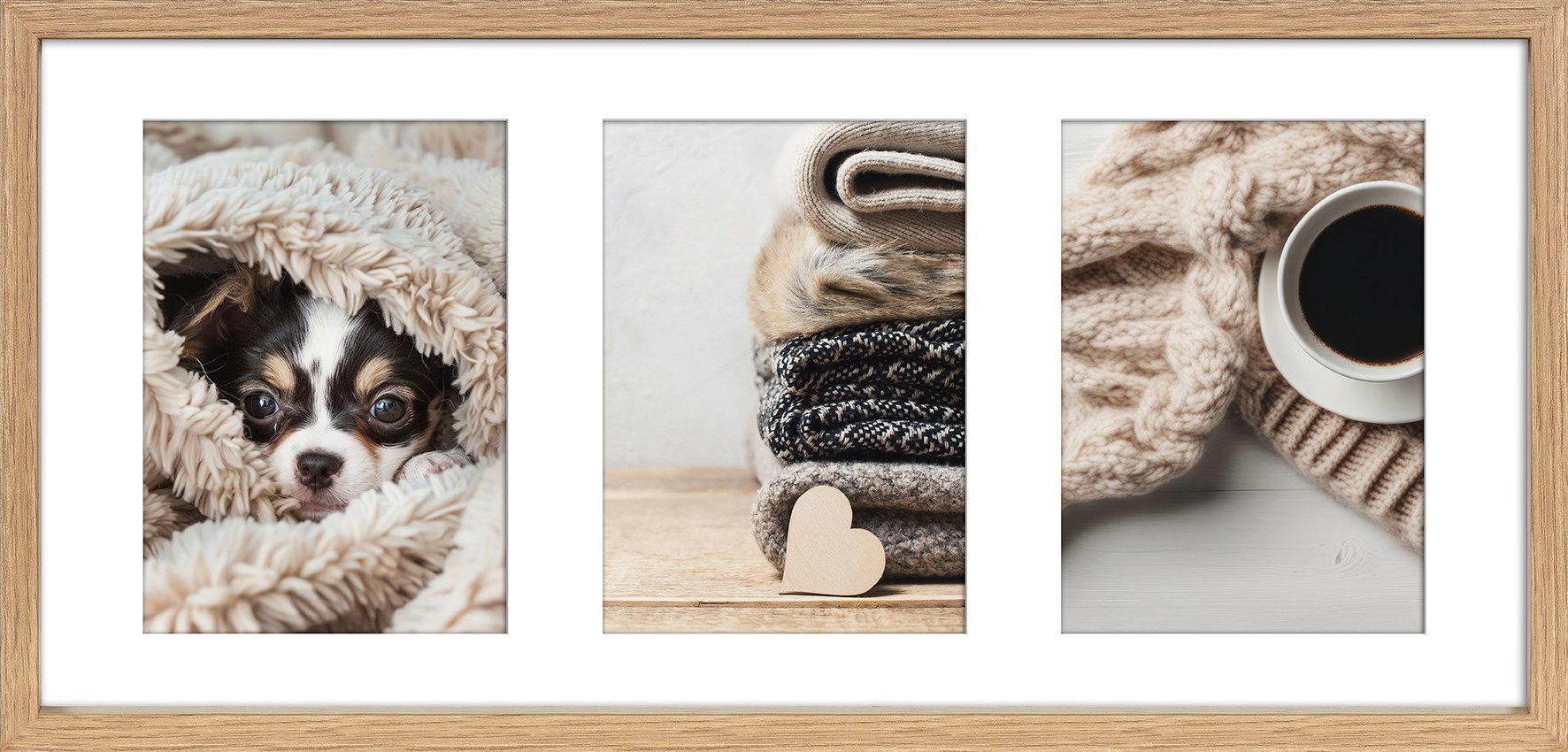 Wackadoo Living Bilderrahmen Serie Nordic MDF günstig online kaufen