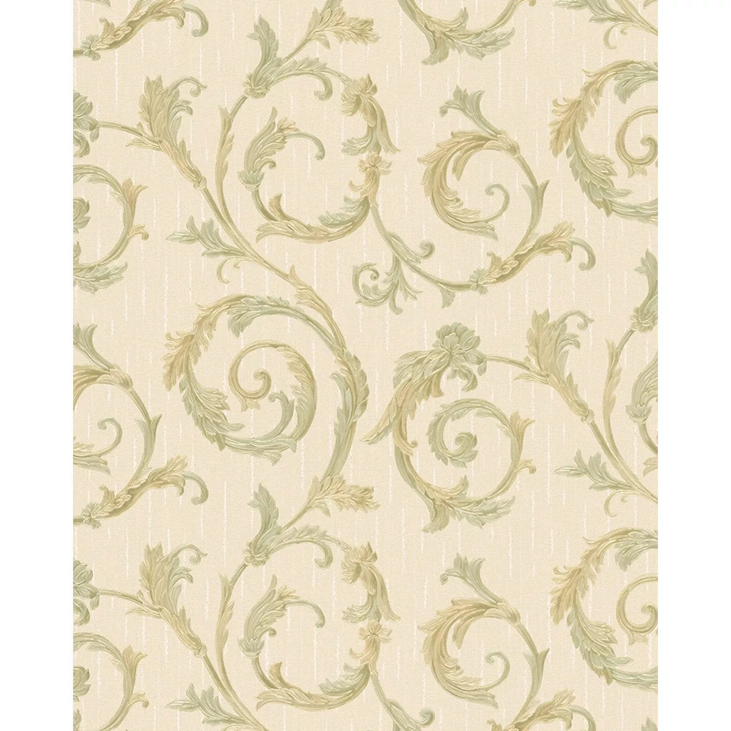 Marburg Vliestapete Floral Pflanze Beige-Pearl 10,05 m x 0,53 m FSC® günstig online kaufen