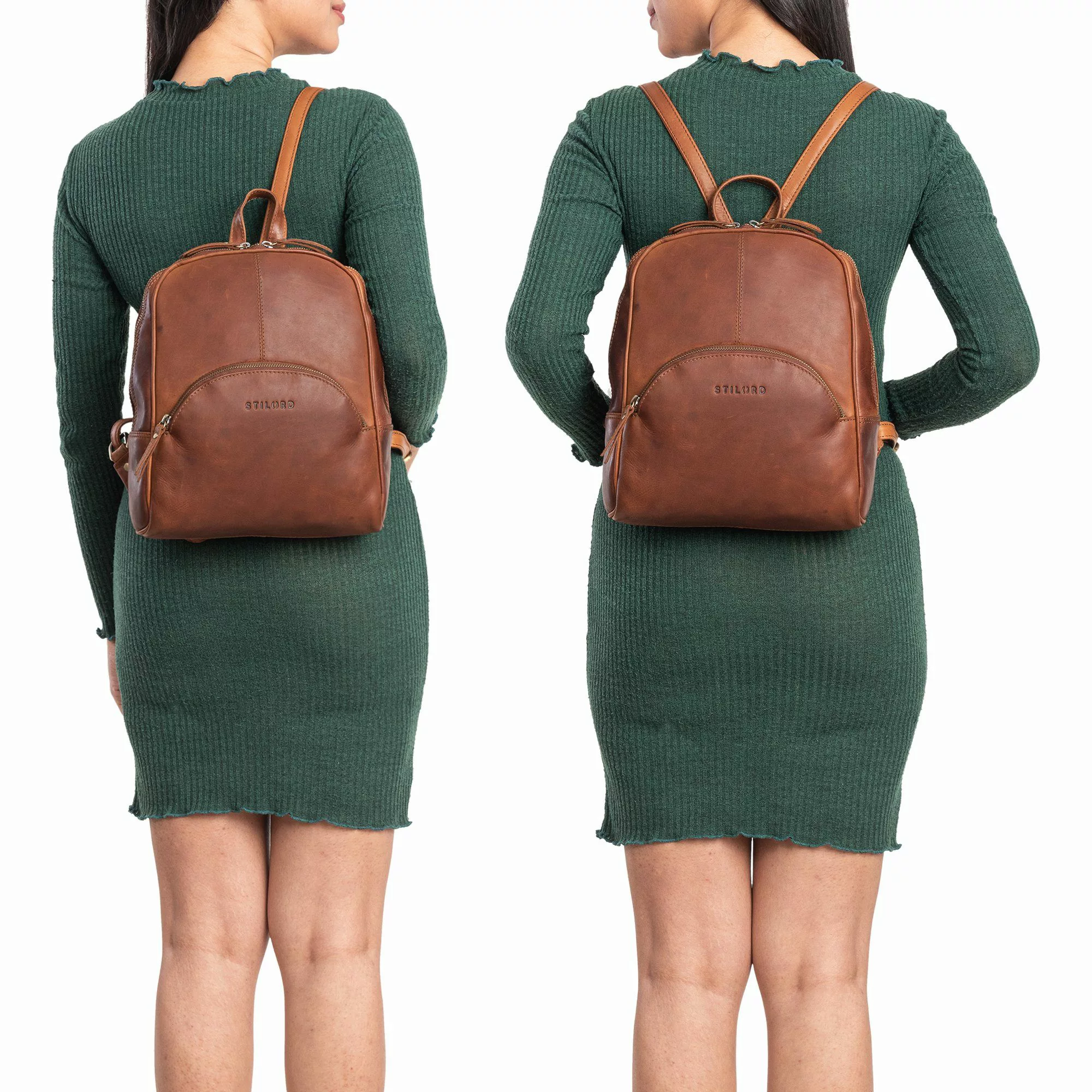 STILORD Cityrucksack "Margot" Daypack Damen Leder günstig online kaufen