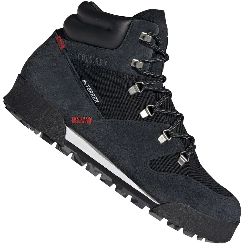 adidas Performance Terrex Snowpitch Cold RDY Core Black/Scarlet günstig online kaufen