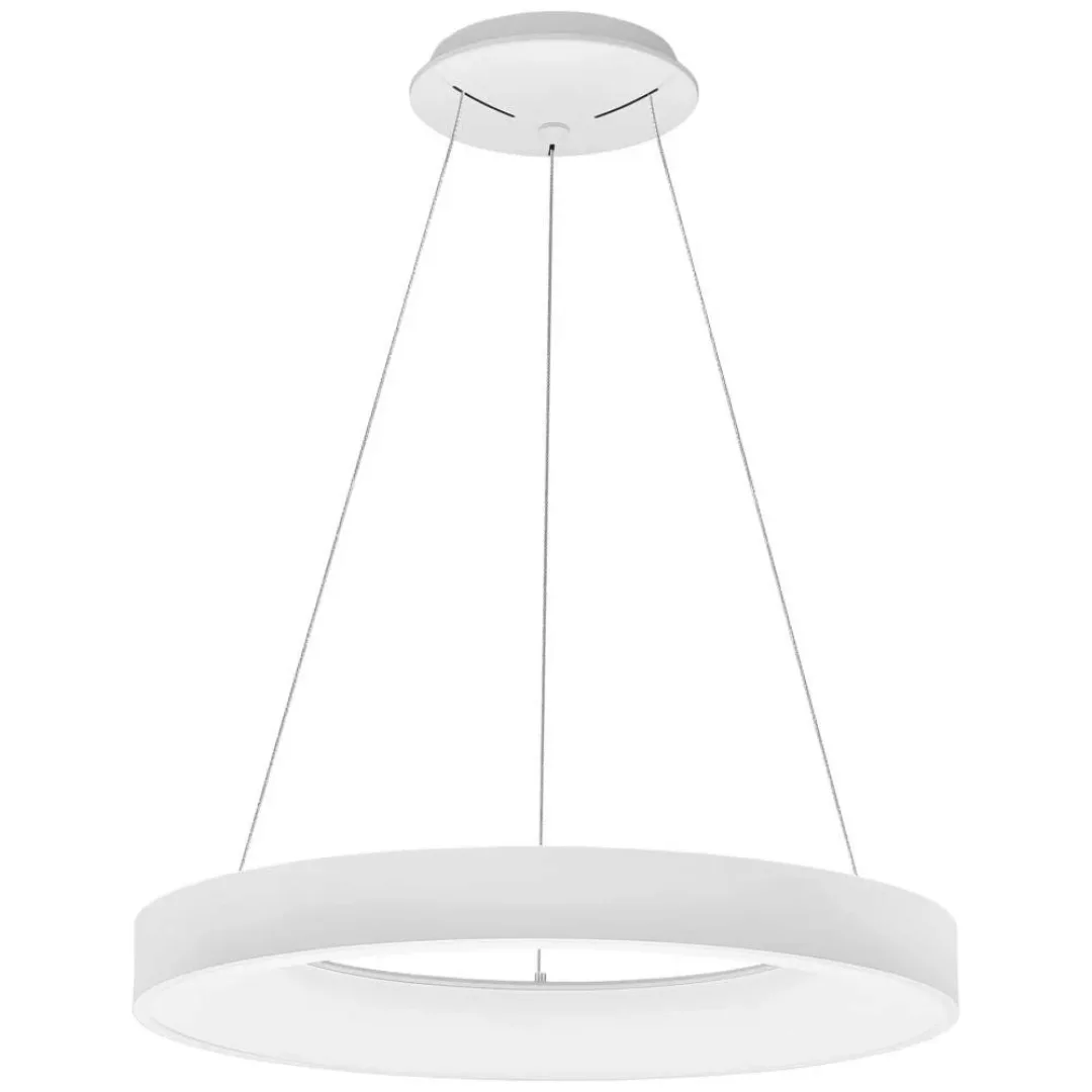 LED Pendelleuchte Rando Thin in Weiß-matt 50W 3250lm günstig online kaufen