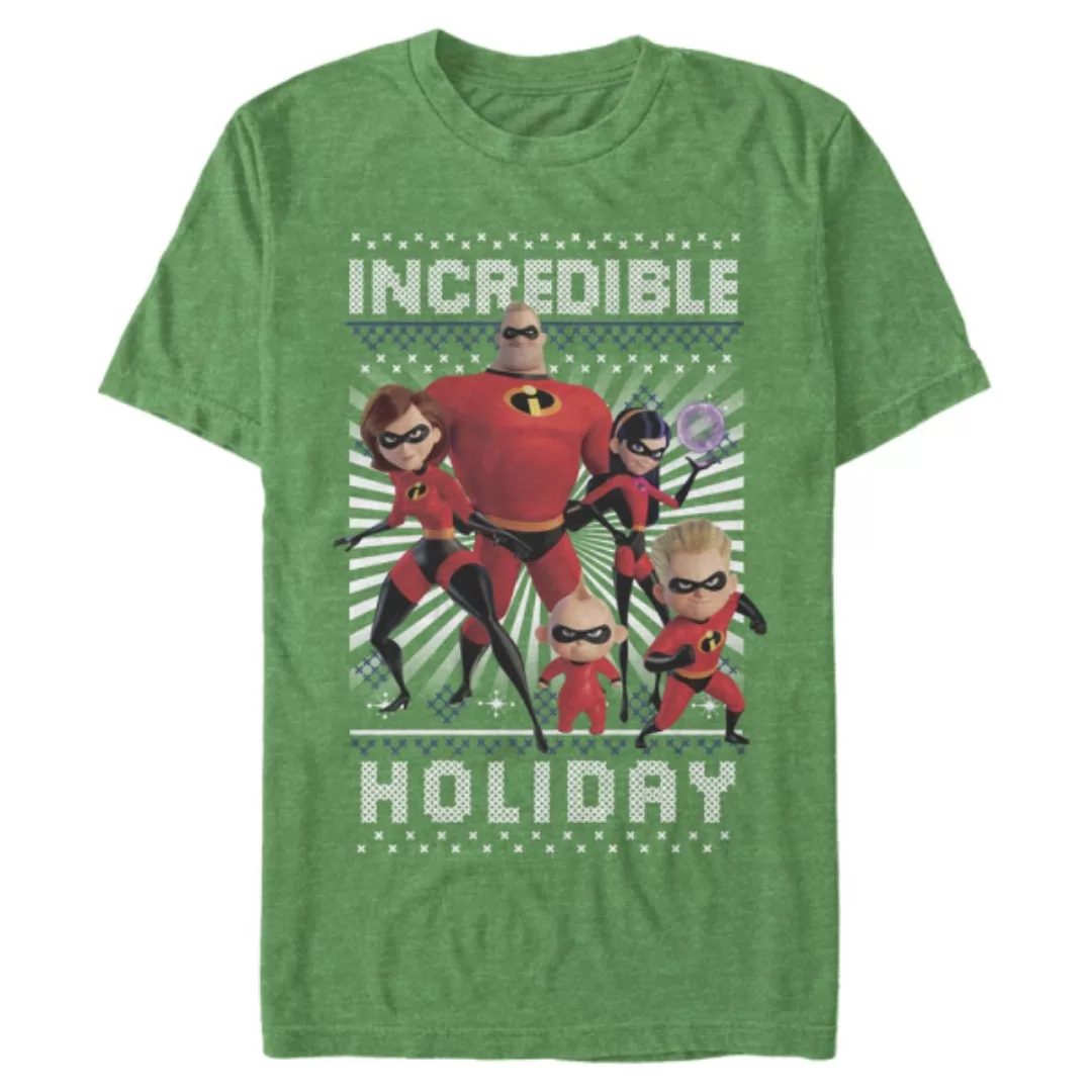 Pixar - Die Unglaublichen - Gruppe Incredible 2 Holiday - Männer T-Shirt günstig online kaufen