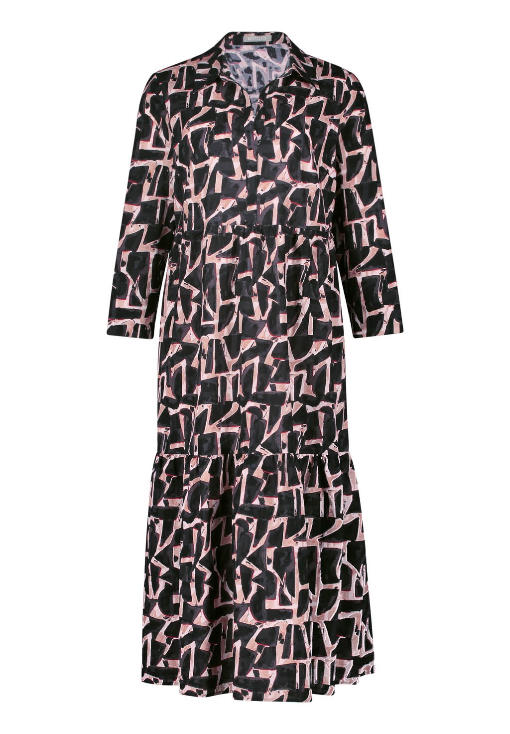 Betty&Co Sommerkleid "Betty & Co Damen Stufenkleid mit Print", Druck günstig online kaufen