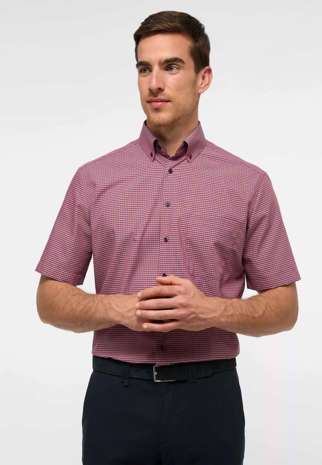 Eterna Kurzarmhemd "COMFORT FIT" günstig online kaufen