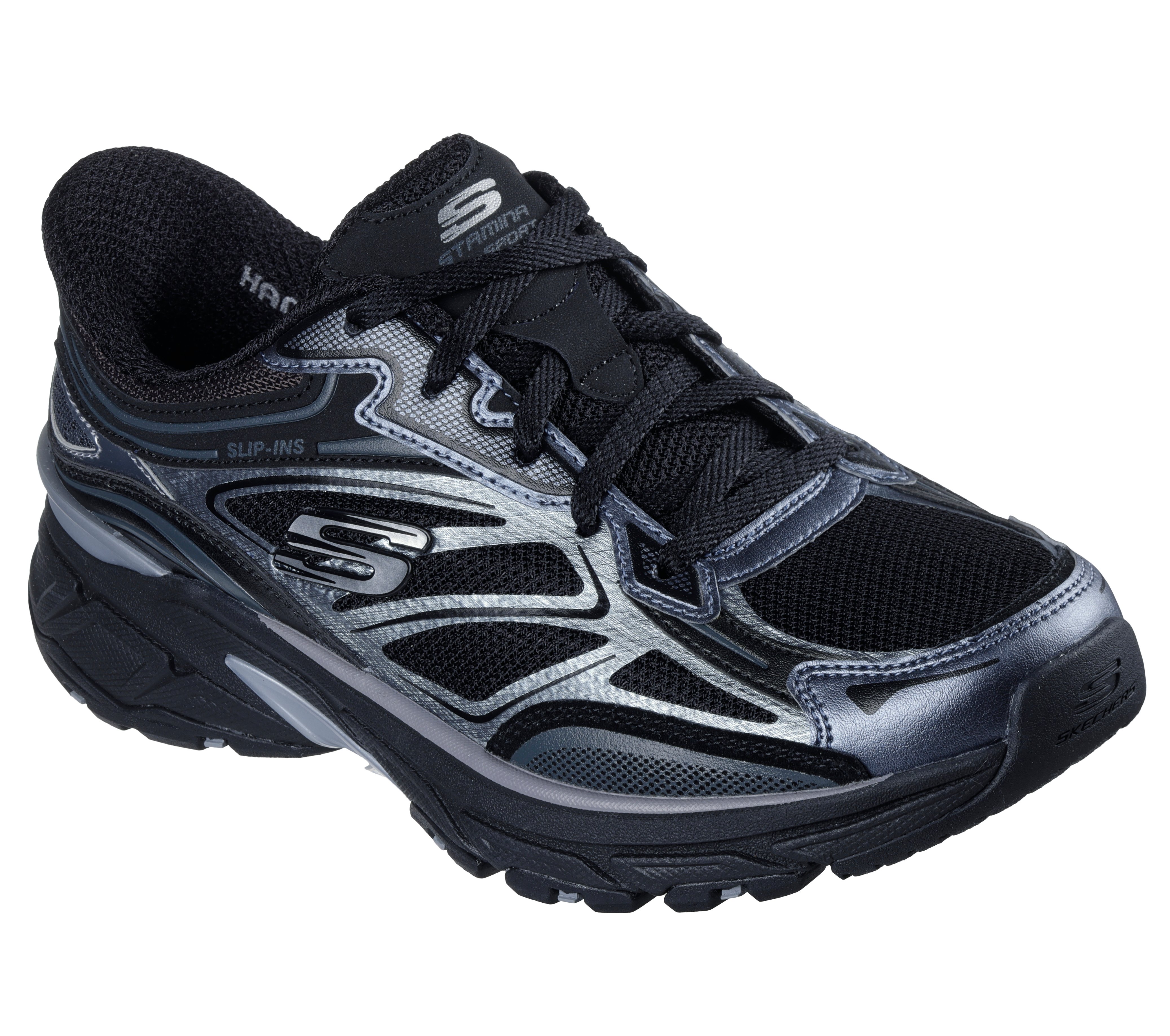 Skechers Slip-On Sneaker "STAMINA SPORT", Retro Sneaker, Schnürschuh mit Me günstig online kaufen