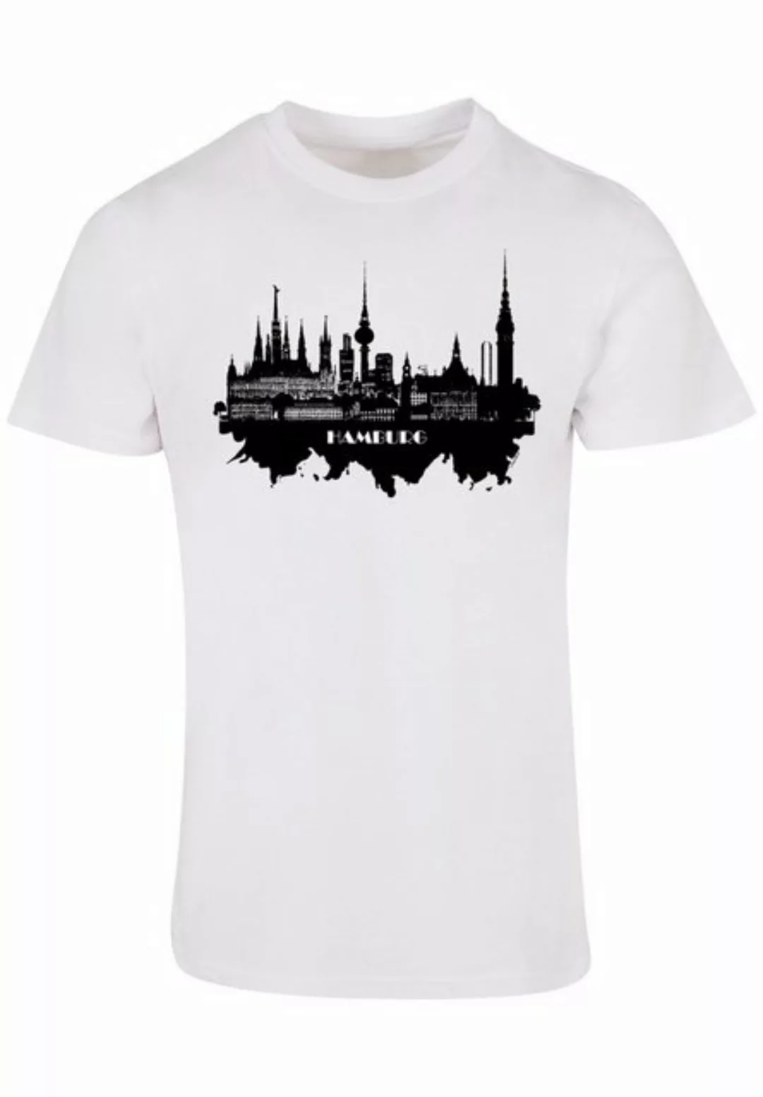 F4NT4STIC T-Shirt "Cities Collection - Hamburg skyline", Print günstig online kaufen