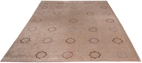 morgenland Wollteppich »Gabbeh - Loribaft Softy - 238 x 170 cm - hellbraun« günstig online kaufen