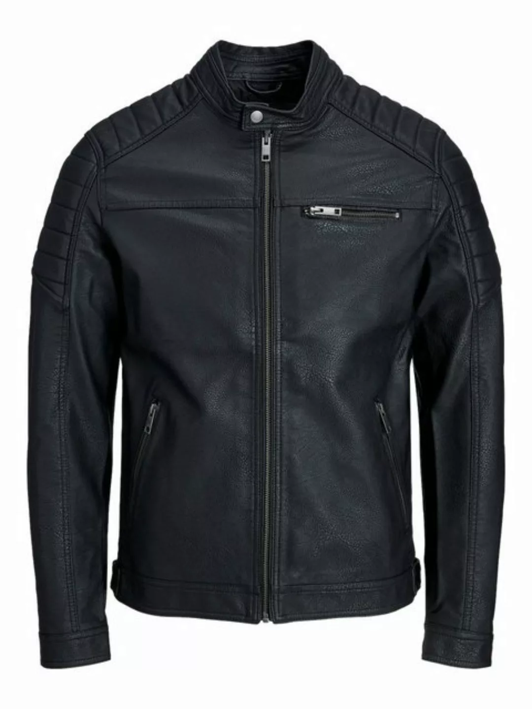 Jack & Jones Lederimitatjacke JJEROCKY (1-St) günstig online kaufen