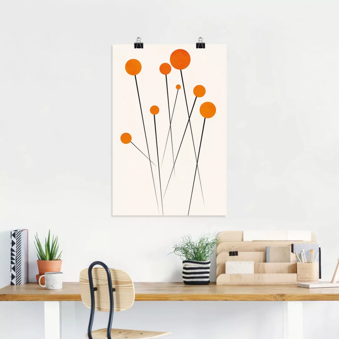 Artland Poster "Träumende Gänseblümchen", Blumenbilder, (1 St.), als Alubil günstig online kaufen