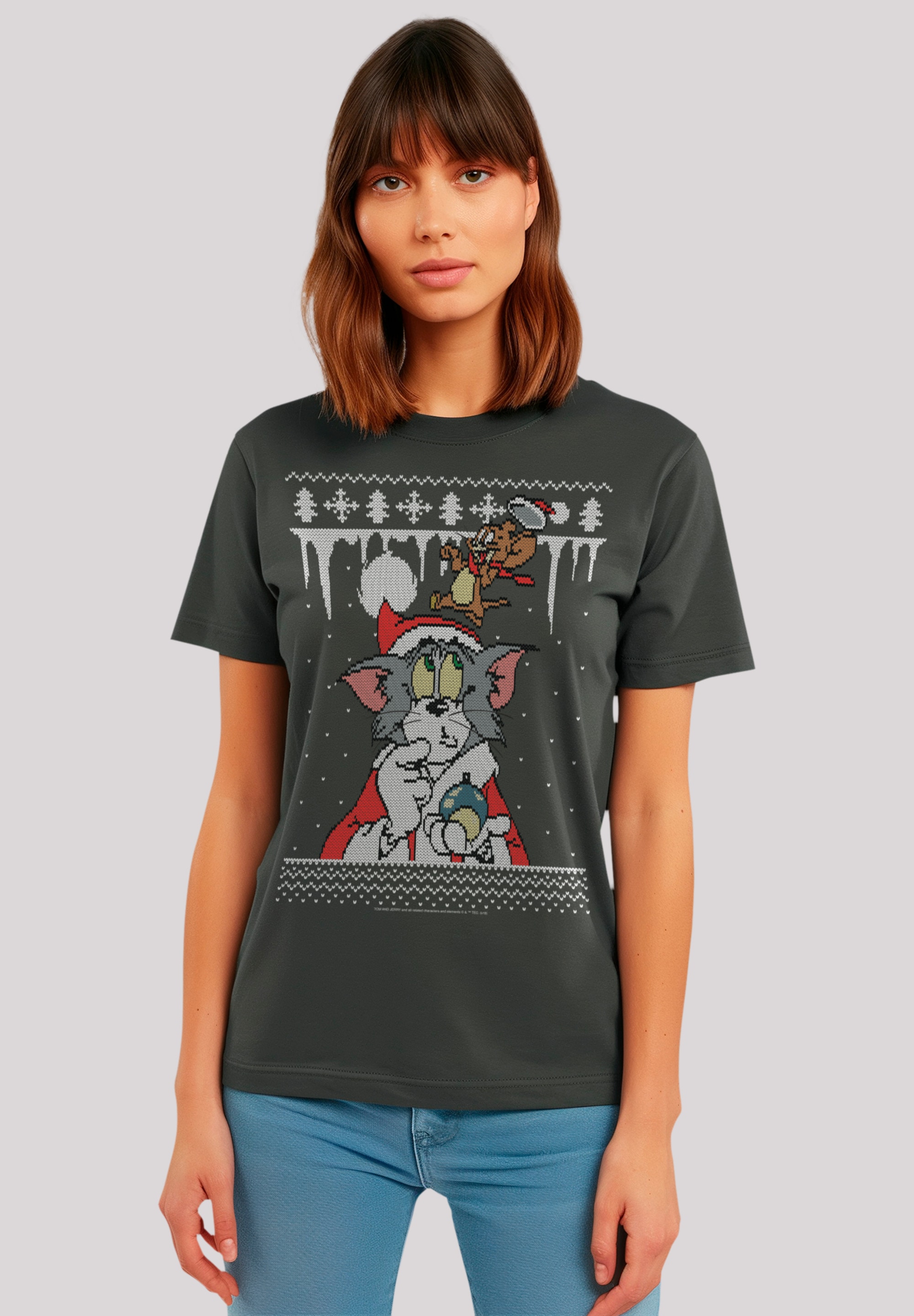 F4NT4STIC T-Shirt "Tom And Jerry Christmas Isle", Premium Qualität günstig online kaufen