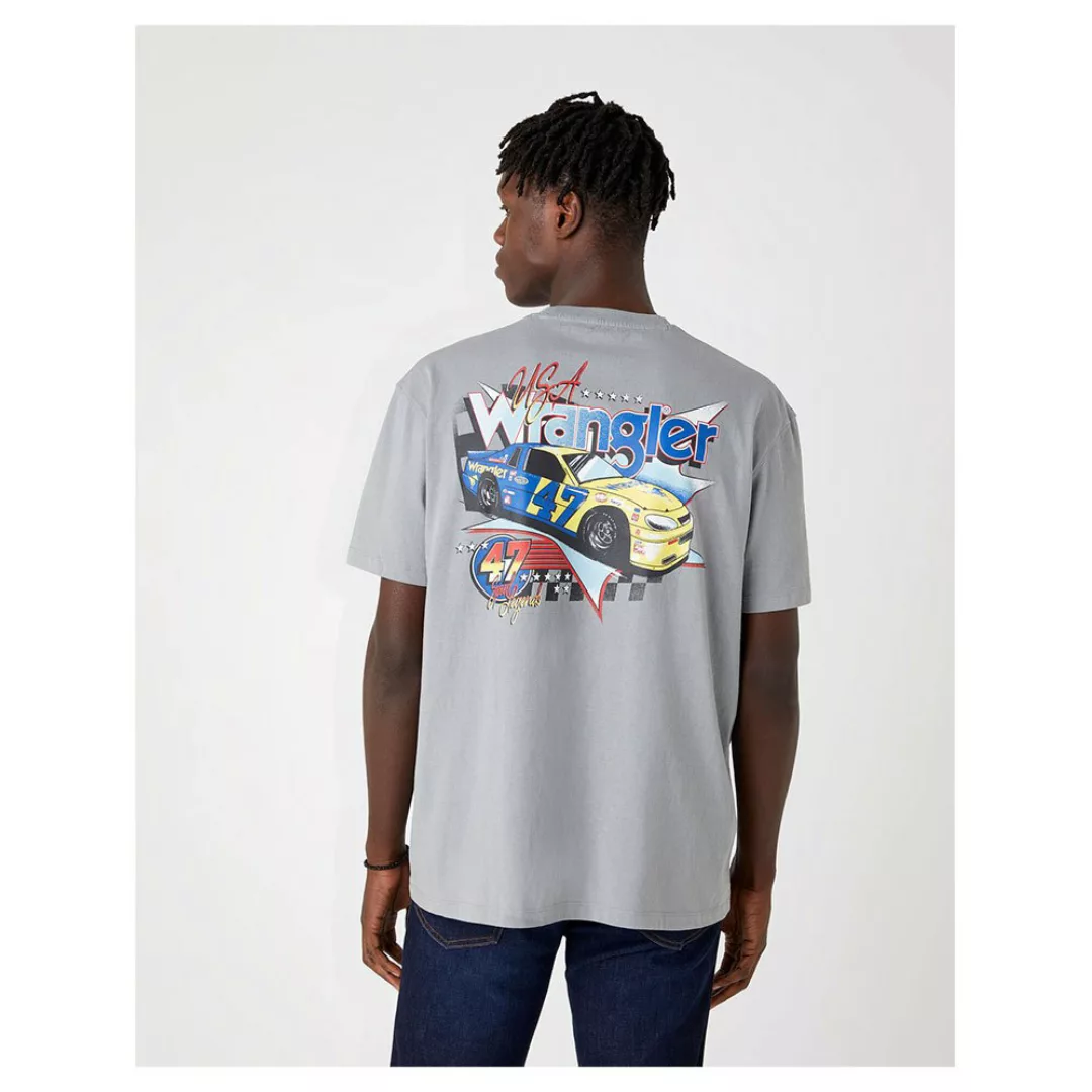 Wrangler Car Kurzärmeliges T-shirt S Monument Grey günstig online kaufen