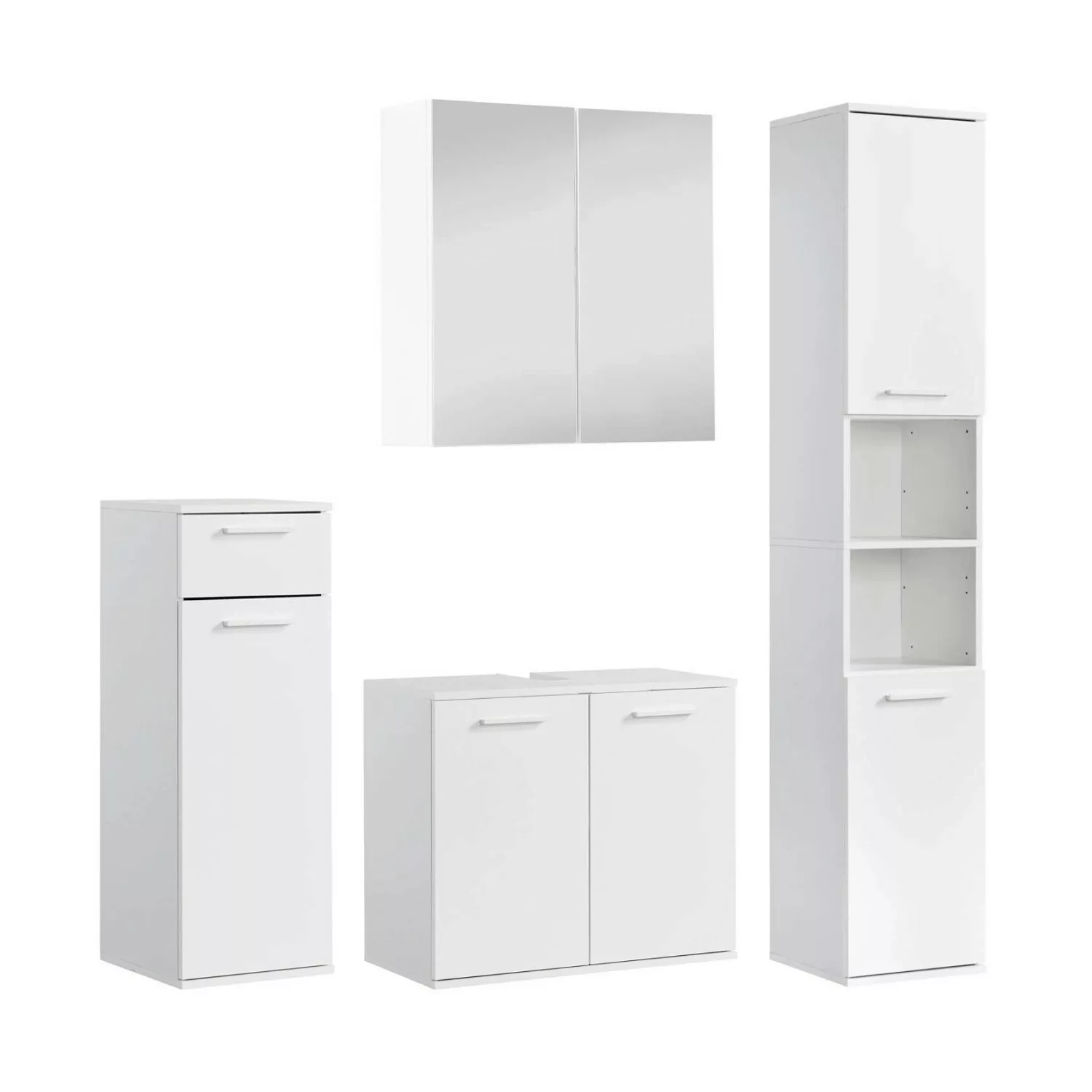 mokebo Badmöbel-Set Der Steuermann, (4-teilig), Waschtischunterschrank, günstig online kaufen