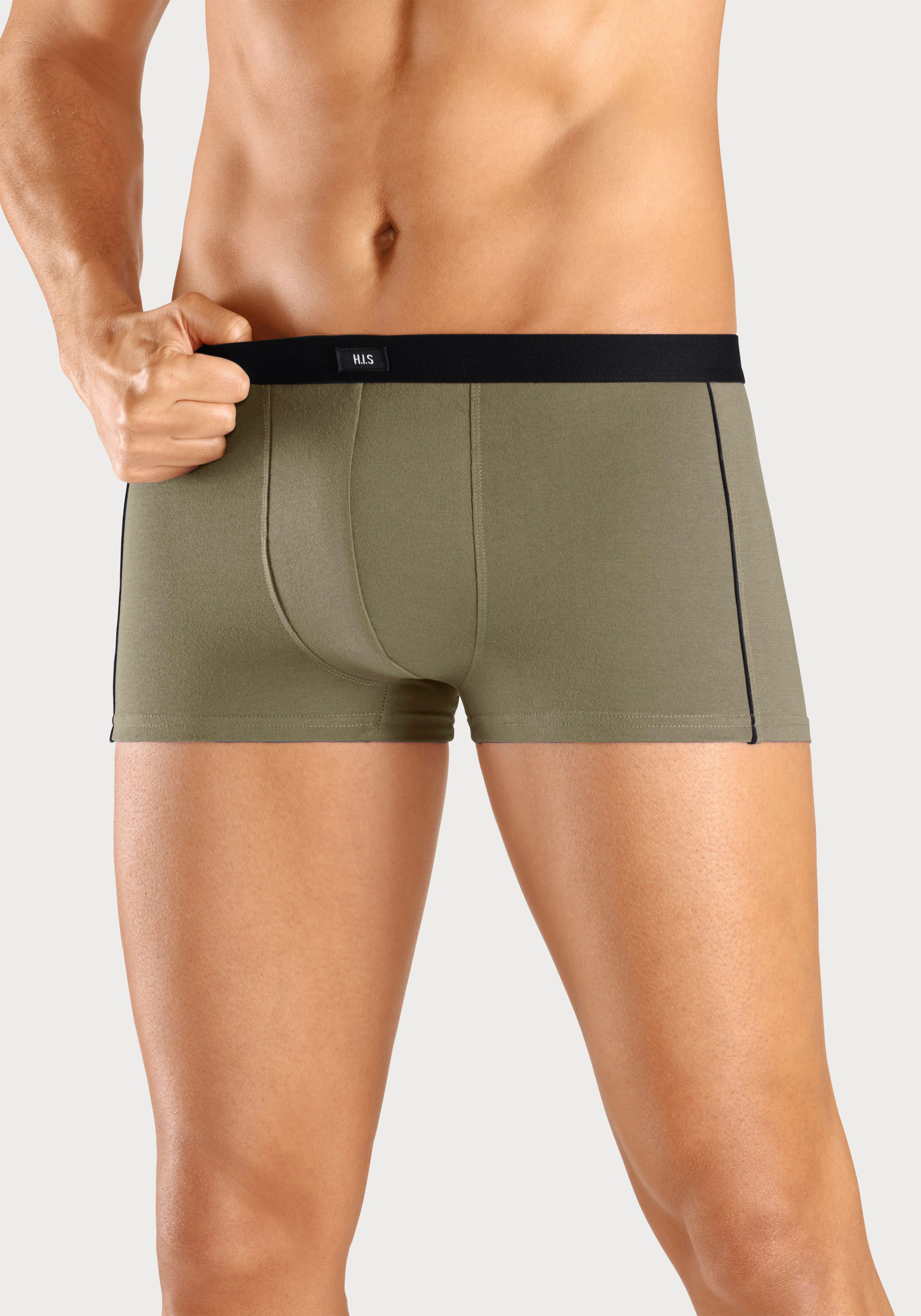 H.I.S Hipster, (Packung, 3 St.), knapp sitzende Boxershorts aus Baumwollmis günstig online kaufen