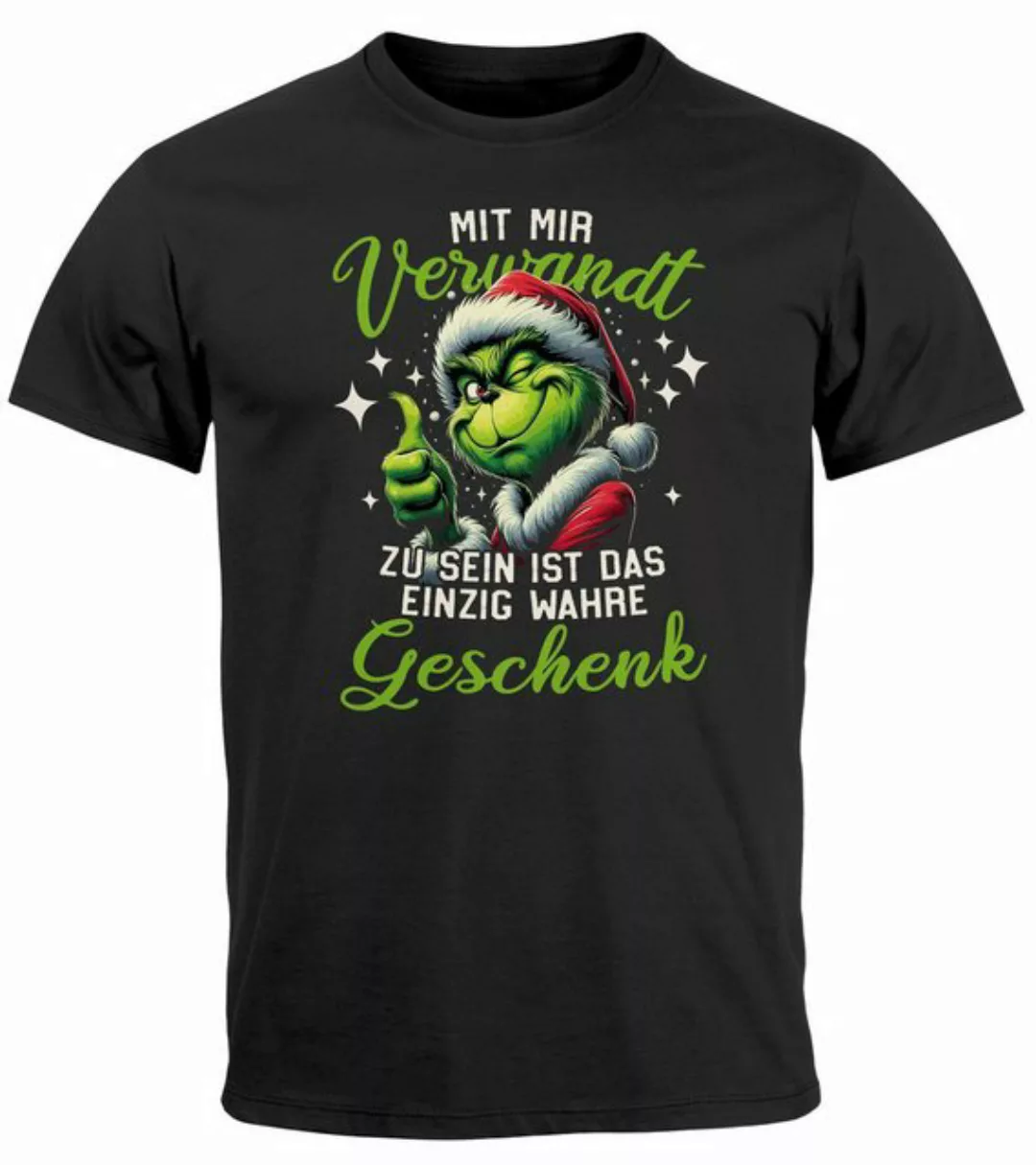 MoonWorks Print-Shirt Herren T-Shirt Weihnachten Spruch Lustig Das einzig w günstig online kaufen