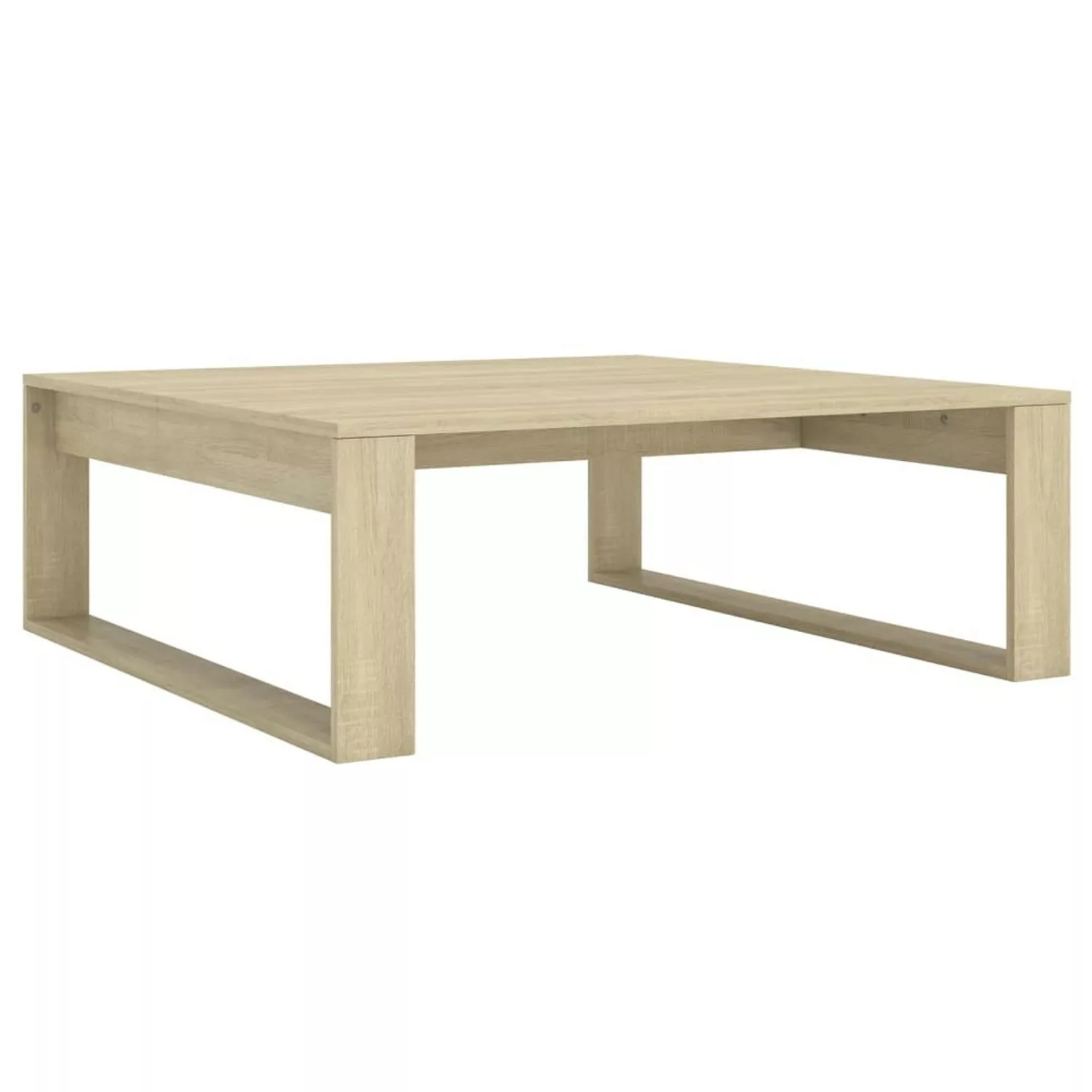 vidaXL Couchtisch Sonoma-Eiche 100x100x35 cm Holzwerkstoff günstig online kaufen