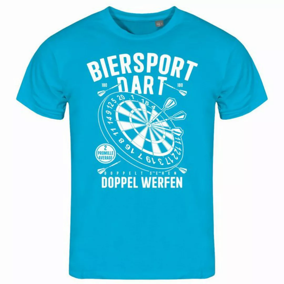 deinshirt Print-Shirt Herren T-Shirt Biersport Dart Funshirt mit Motiv günstig online kaufen