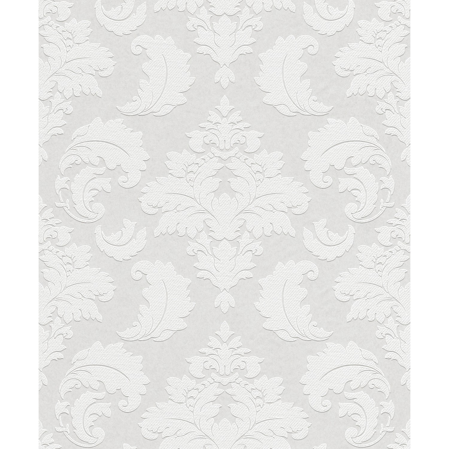 Rasch Vliestapete Wallton 178906 Ornament Weiß 10,05 m x 0,53 m günstig online kaufen