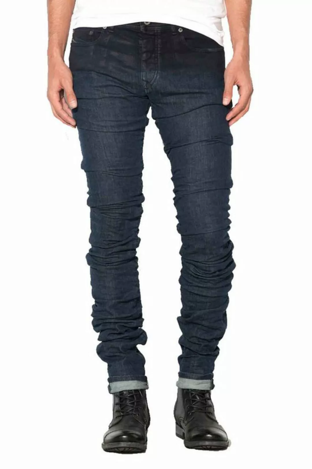 DIESEL BLACK GOLD Skinny-fit-Jeans Diesel Black Gold Herren Jeans Hose Type günstig online kaufen