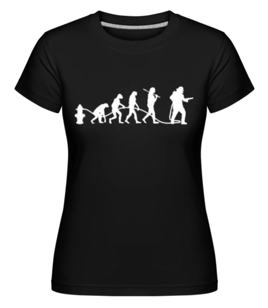 Evolution Firefighter · Shirtinator Frauen T-Shirt günstig online kaufen