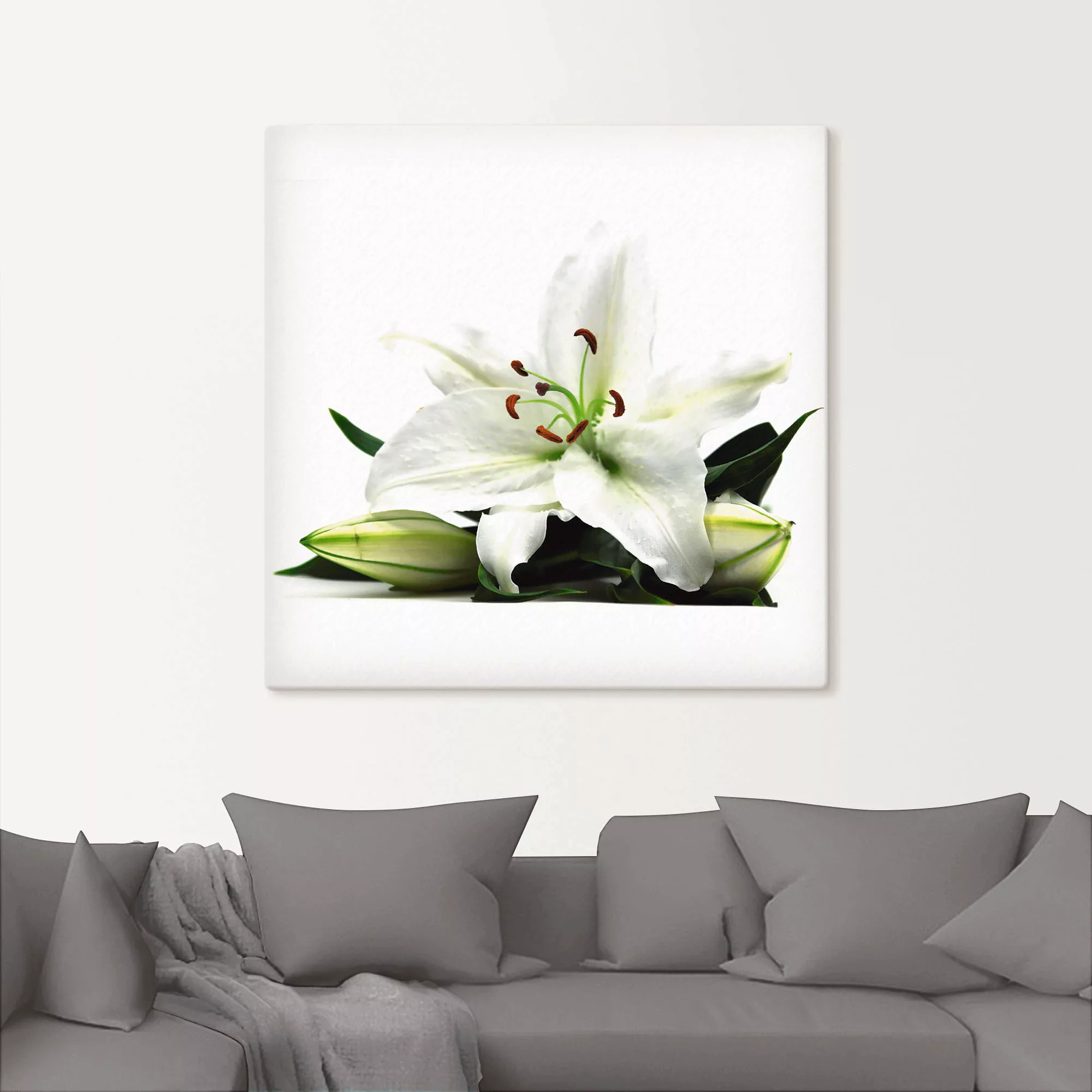 Artland Wandbild »Große Lilie«, Blumen, (1 St.), als Leinwandbild, Poster i günstig online kaufen