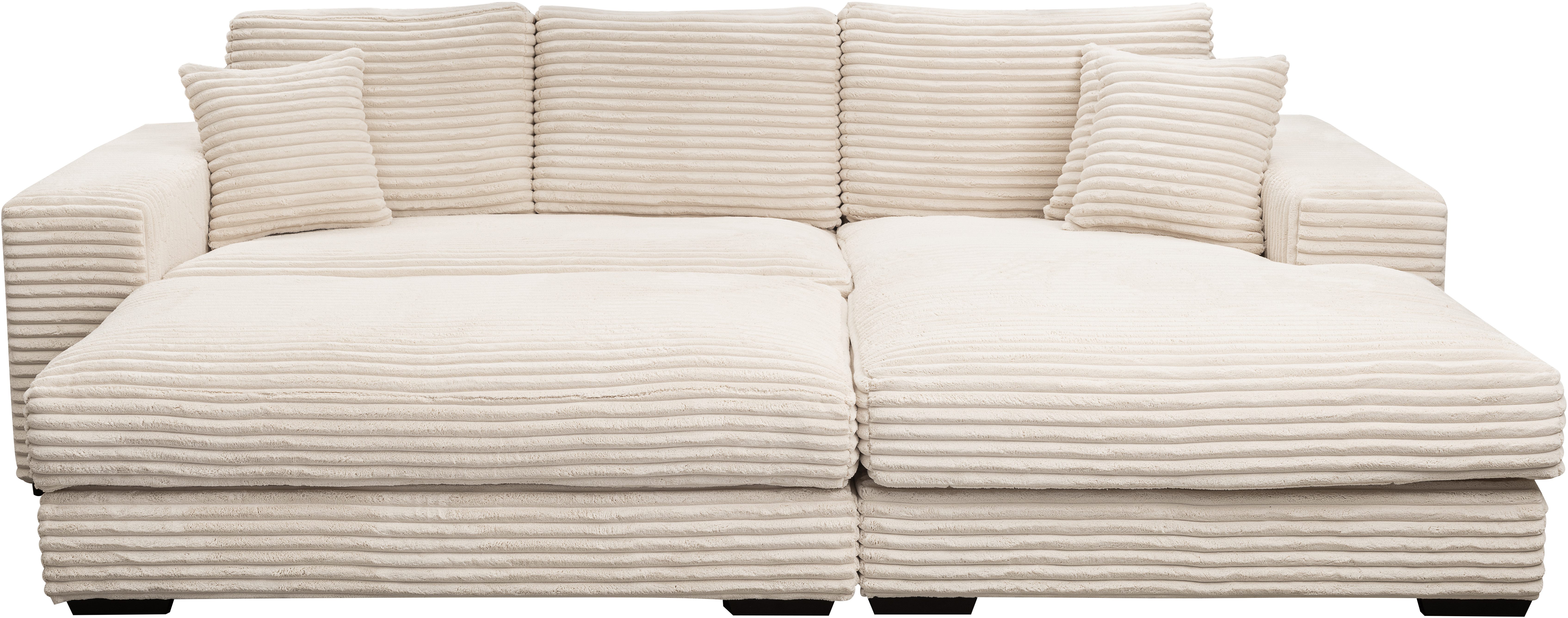 WERK2 Ecksofa "Eden" mit Polsterhocker günstig online kaufen