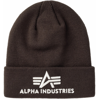 Alpha Industries  Hut 3D Beanie - hunter brown günstig online kaufen