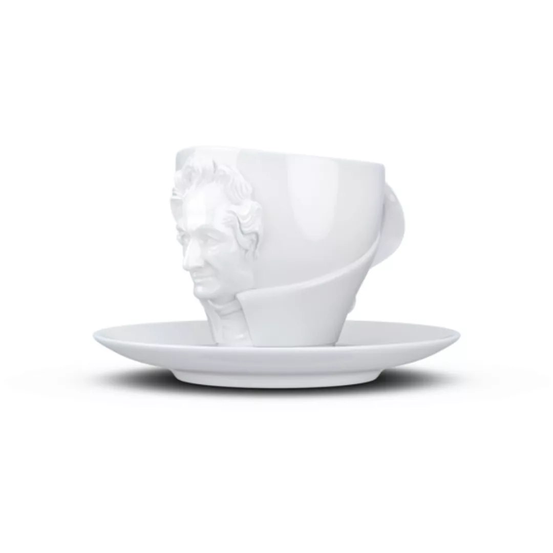 Goethe Talent Porzellan Tasse Mit Unterteller günstig online kaufen