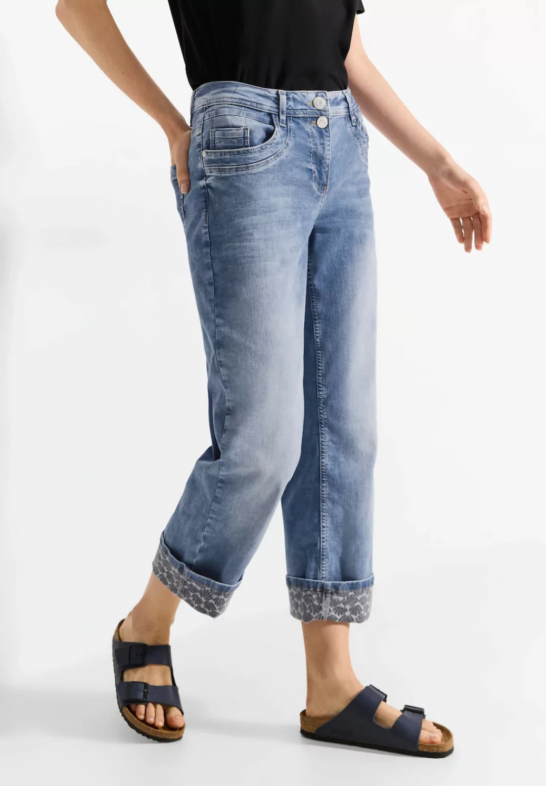 Cecil Loose-fit-Jeans, High Waist günstig online kaufen