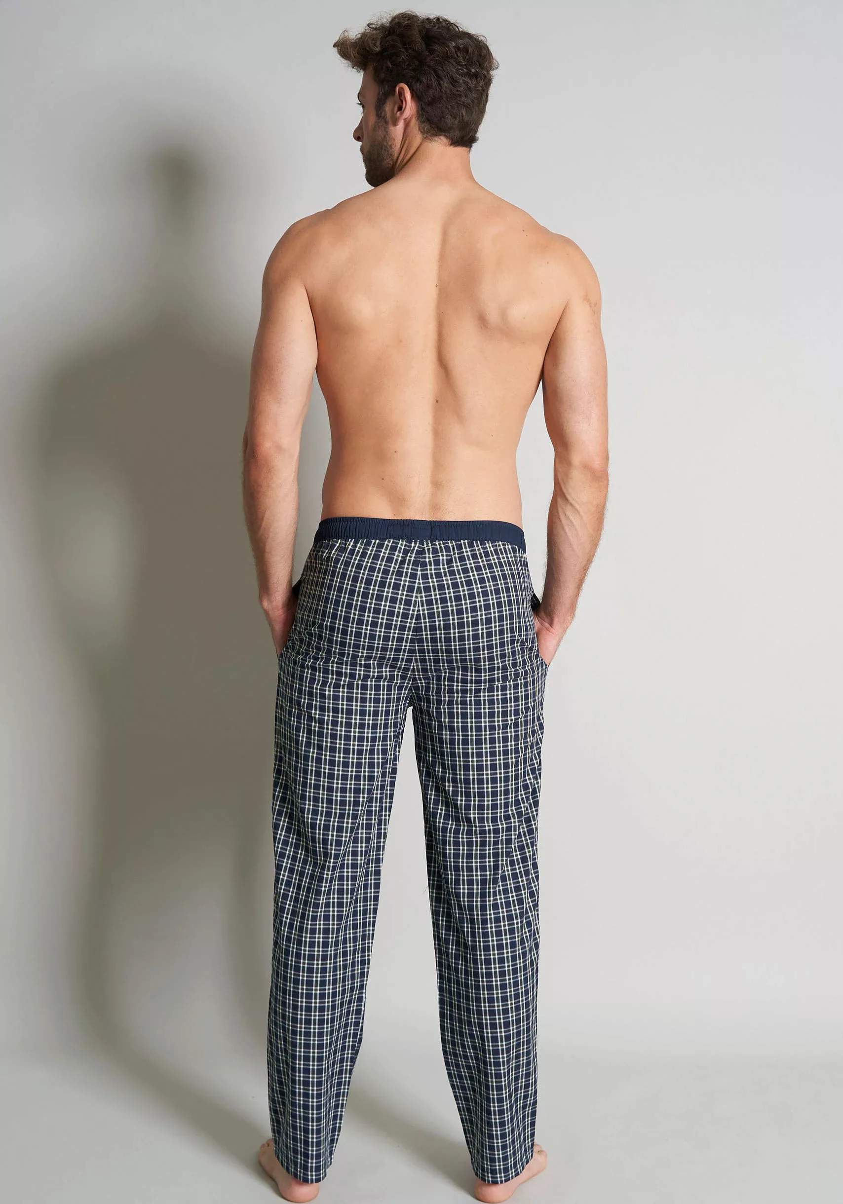 TOM TAILOR Pyjamahose Dakota mit klassichem Karo-Design günstig online kaufen