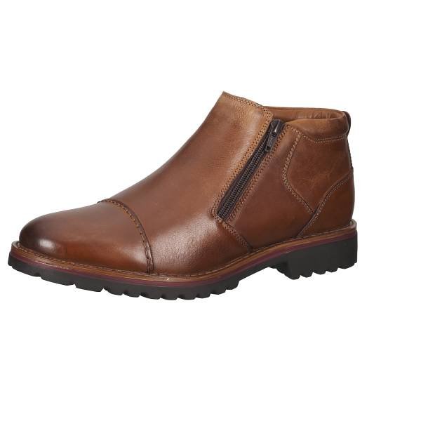 bama Stiefelette Herren Leder dunkelbraun, Gr. 43 günstig online kaufen