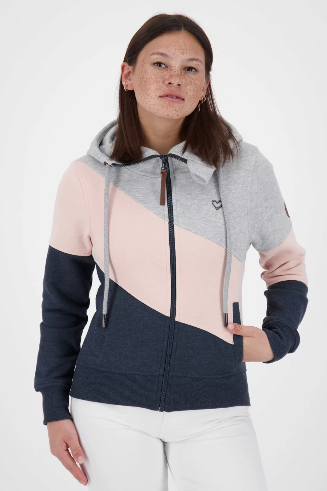 Alife & Kickin Kapuzensweatjacke "Damen SteffiAK A" günstig online kaufen