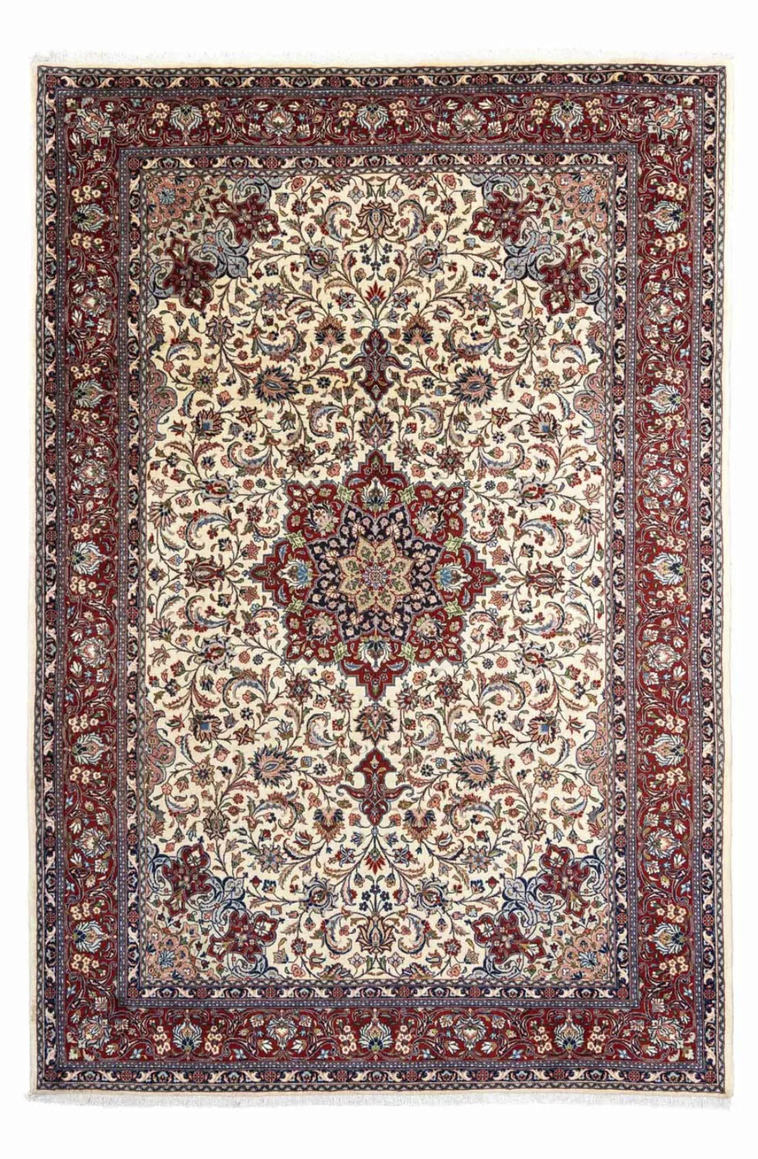 morgenland Wollteppich »Golpayegan Medaillon Beige 302 x 200 cm«, rechtecki günstig online kaufen